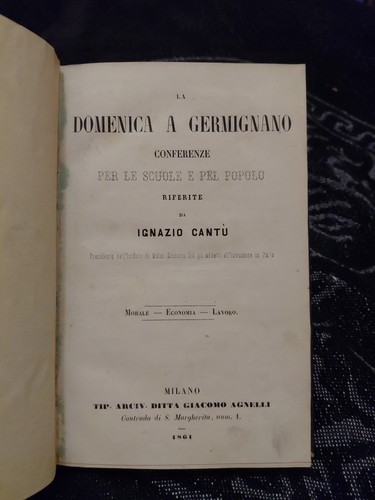 1861 ignazio cantu la - cantu',