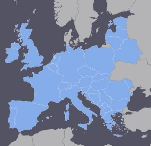 Mappa gps europa 2027 per - gps,