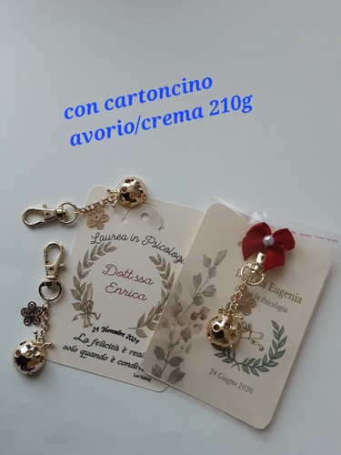 Portachiavi laurea tag per - portachiavi,
