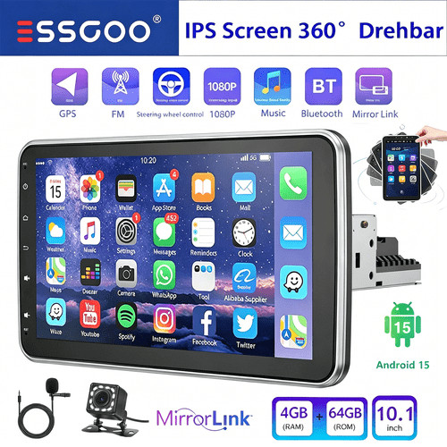 Autoradio 64g android gps - autoradio, 4+64g