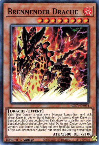Drago bruciante - yu, oh!