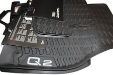 Tappetini in gomma originali "SET" AUDI Q2 tappetini per tutte le stagioni tappetini in gomma