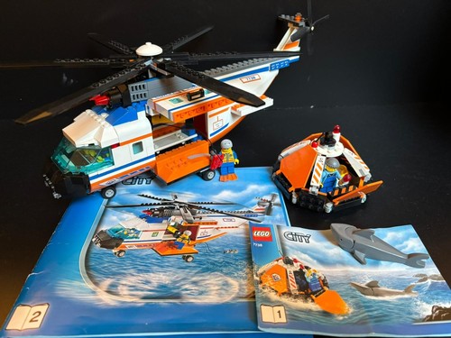 Lego city 7738 elicottero - lego, sos