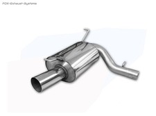 Scarico Sportivo IN Acciaio Inox Mitsubishi Lancer Evolution VI - Evo 6 1x100mm