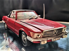 MODELLO AUTO '70 VINTAGE DA COLLEZIONE POLISTIL S86 1/25 MERCEDES BENZ 450 SL XX