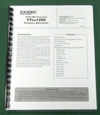 Yaesu FTdx1200 Manuale di