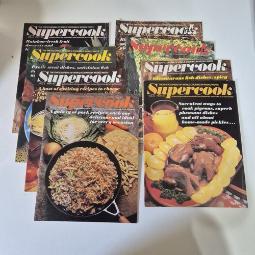 Supercook vintage magazine - x,