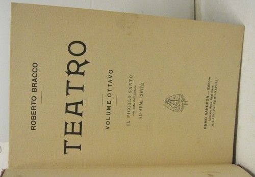 Bracco roberto teatro volume - bracco,