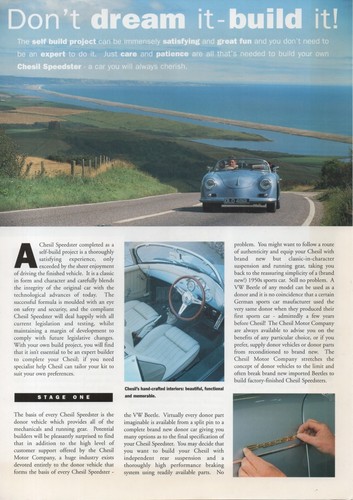 Chesil speedster kit auto - speedster,