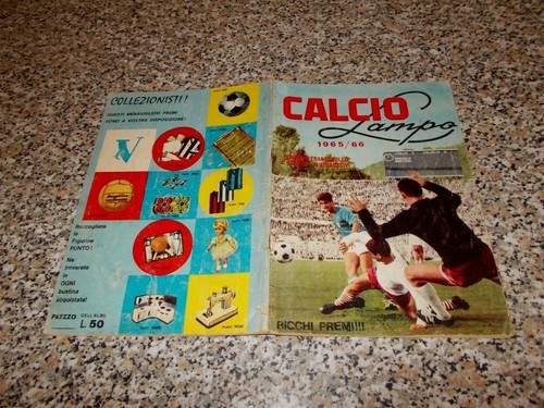 Album calcio lampo 1965 - album,