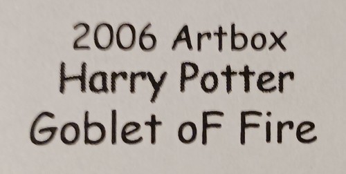 Artbox harry potter - potter, calice