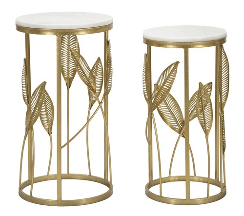 Set tavolini leaf ø35 - tavolini,