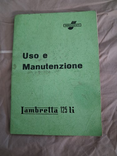 Libretto uso manutenzione - libretto, e
