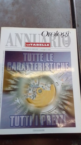 Orologi annuario 2005 2006 - orologi,
