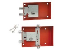 SERRATURA CON CHIAVE A DOPPIA