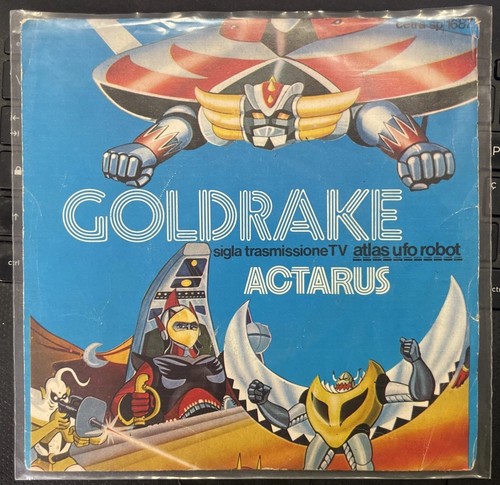 Vinile giri goldrake sigla - 45,