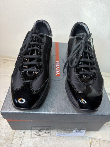 Scarpe prada sneakers vernice - scarpe,