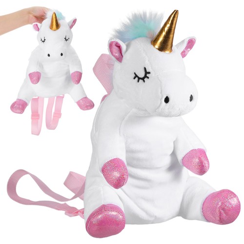Peluche unicorno zainetto - peluche,