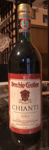 Chianti 1983 vecchia cantina - chianti,