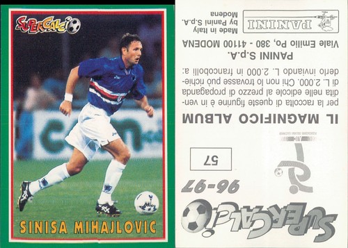Figurina calciatori panini - figurina,