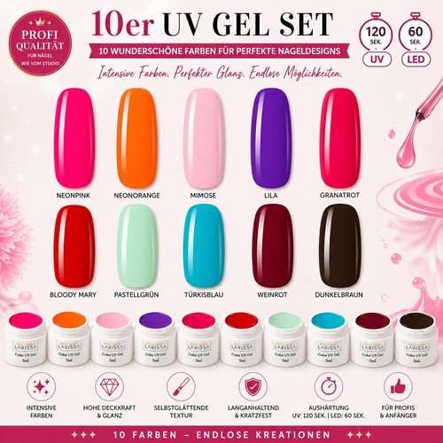 Nailart design color gel - nailart,