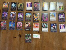 Lotto 250 carte Dragon Ball Super TCG Fusion World comuni/rare EN