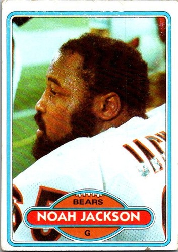 1980 topps 186 noah jackson - #186,