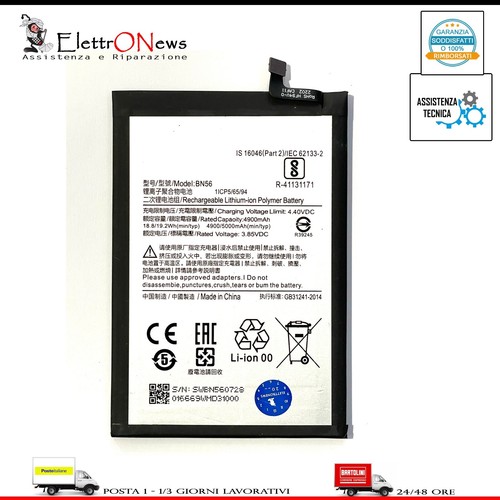 Batteria bn56 per - batteria, poco