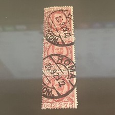 poste italiane serie floreale cent 75  USATI TIMBRO 1929
