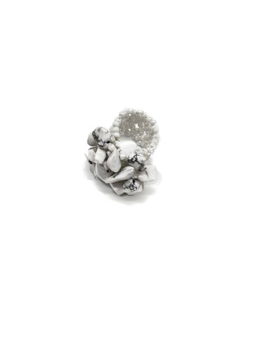 Anello elastico con - chips, di