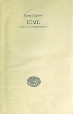 RIME ALIGHIERI DANTE EINAUDI
