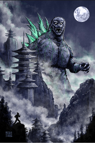 Godzilla scott ken - &,