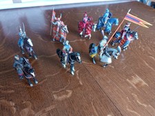 7 Cavalieri Medievali Di Piombo DeAgostini Soldati DeAgostini Collezione 