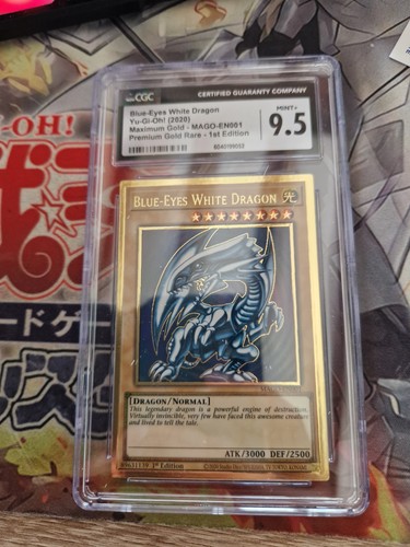 Blue eyes white dragon - white, mago