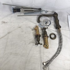 Rohl U.3721X-EB-2 Miscelatore per lavabo 3H 6. Beccuccio X-Top 1/2" bronzo inglese