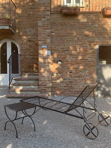 Lettino con ruote - ruote, da