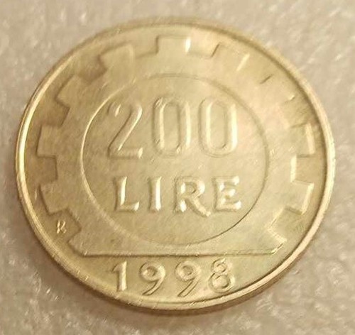 Moneta repubblica italiana 200 - moneta-repubblica, italiana-200