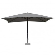 Ombrellone da Giardino Olbia 3x4 P/C Telo in Poliestere m 3x4 Grigio VivaGarden