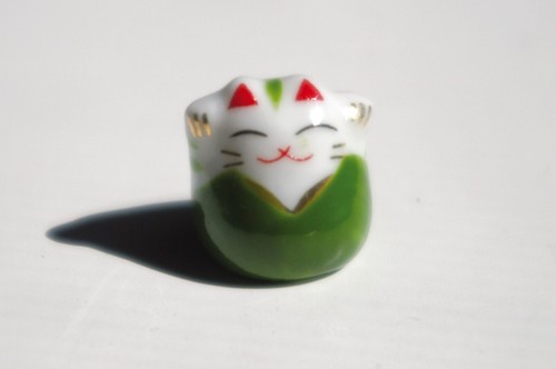 Mini maneki neko portafortuna