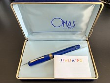 Penna Stilografica Omas Blu