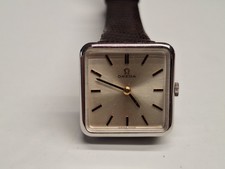 Omega Vintage Orologio donna cal 620 quadrato meccanico carica manuale 24,5 mm