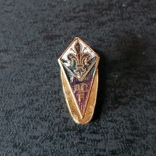 AC FIORENTINA DISTINTIVO CALCIO CON PIN SPILLA BADGE FUTBOL FOOTBALL