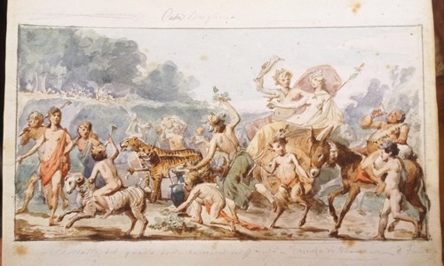 Acquarello disegno originale