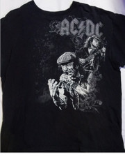 T-shirt band AC/DC vintage