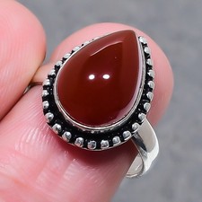 Anello corniola pietra