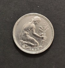 Moneta da 50 Pfennig - D -