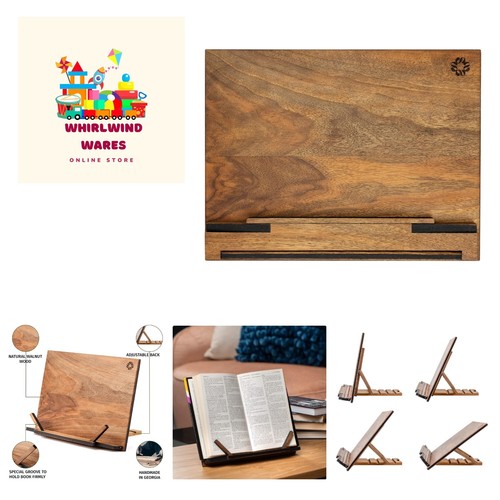 Wooden cook book - book,