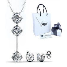 Collana orecchini donna parure - collana,