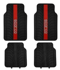 SPARCO Set 4 Tappetini Tappeti