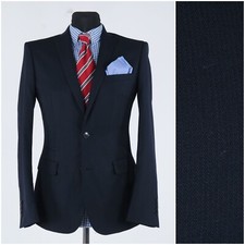 Blazer uomo blu scuro 36R